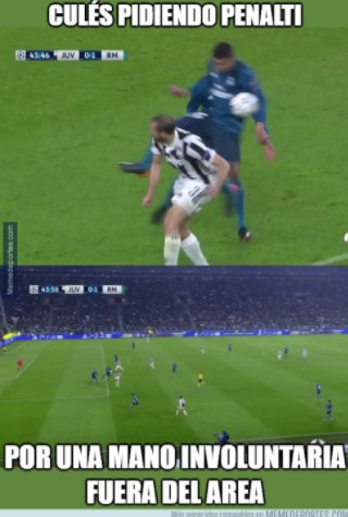 Juve vs Real Madrid 2018 meme